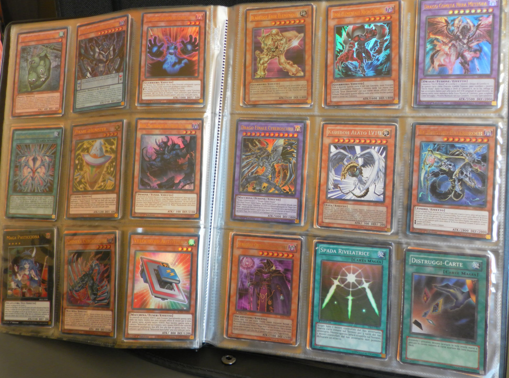 LOTTO ALBUM CARTE YU GI OH ULTRA RARE SECRET ULTIMATE