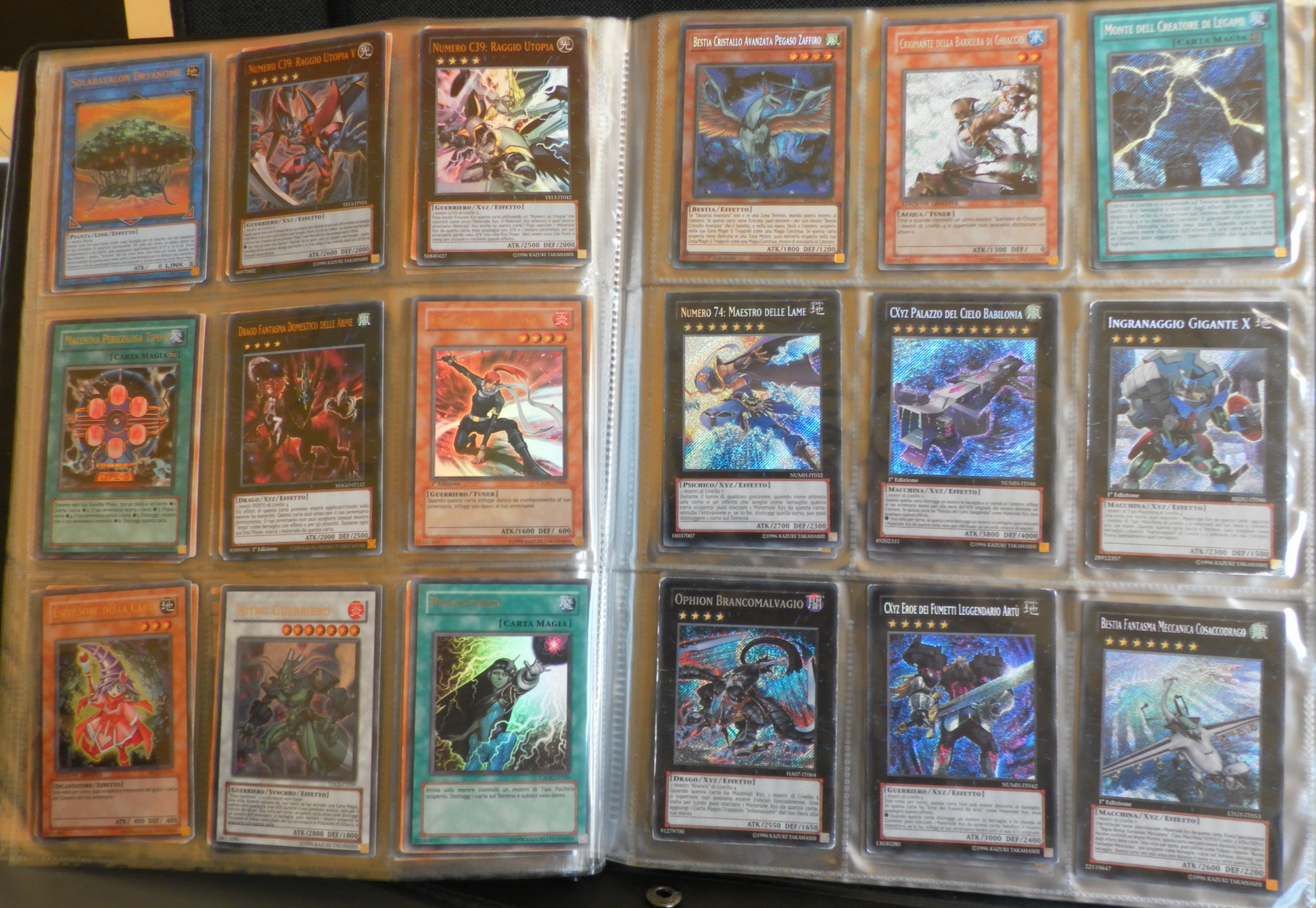 LOTTO ALBUM CARTE YU GI OH ULTRA RARE SECRET ULTIMATE