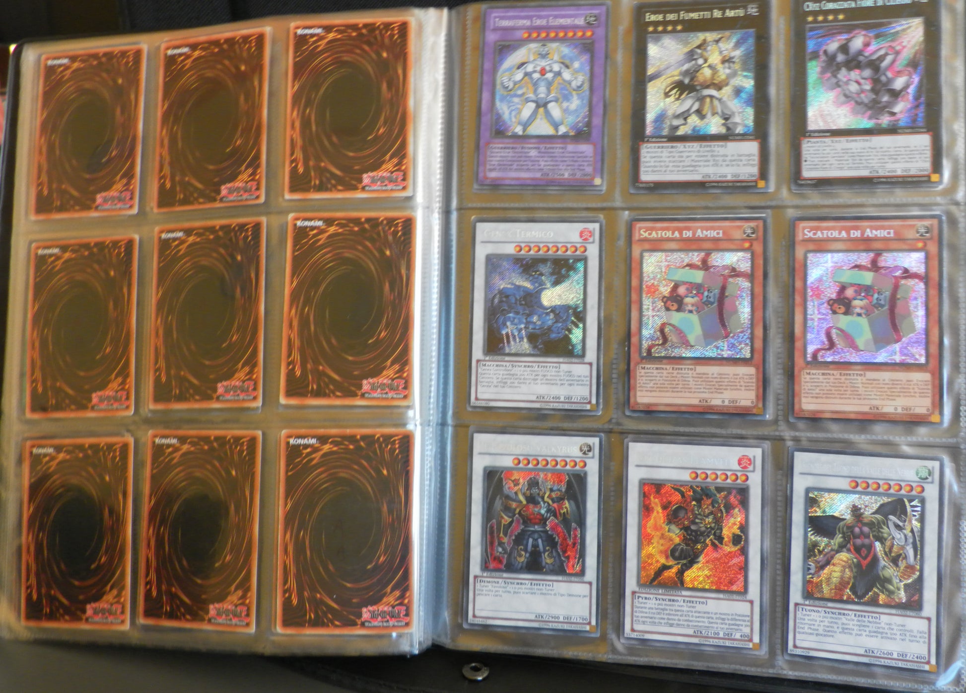 LOTTO ALBUM CARTE YU GI OH ULTRA RARE SECRET ULTIMATE