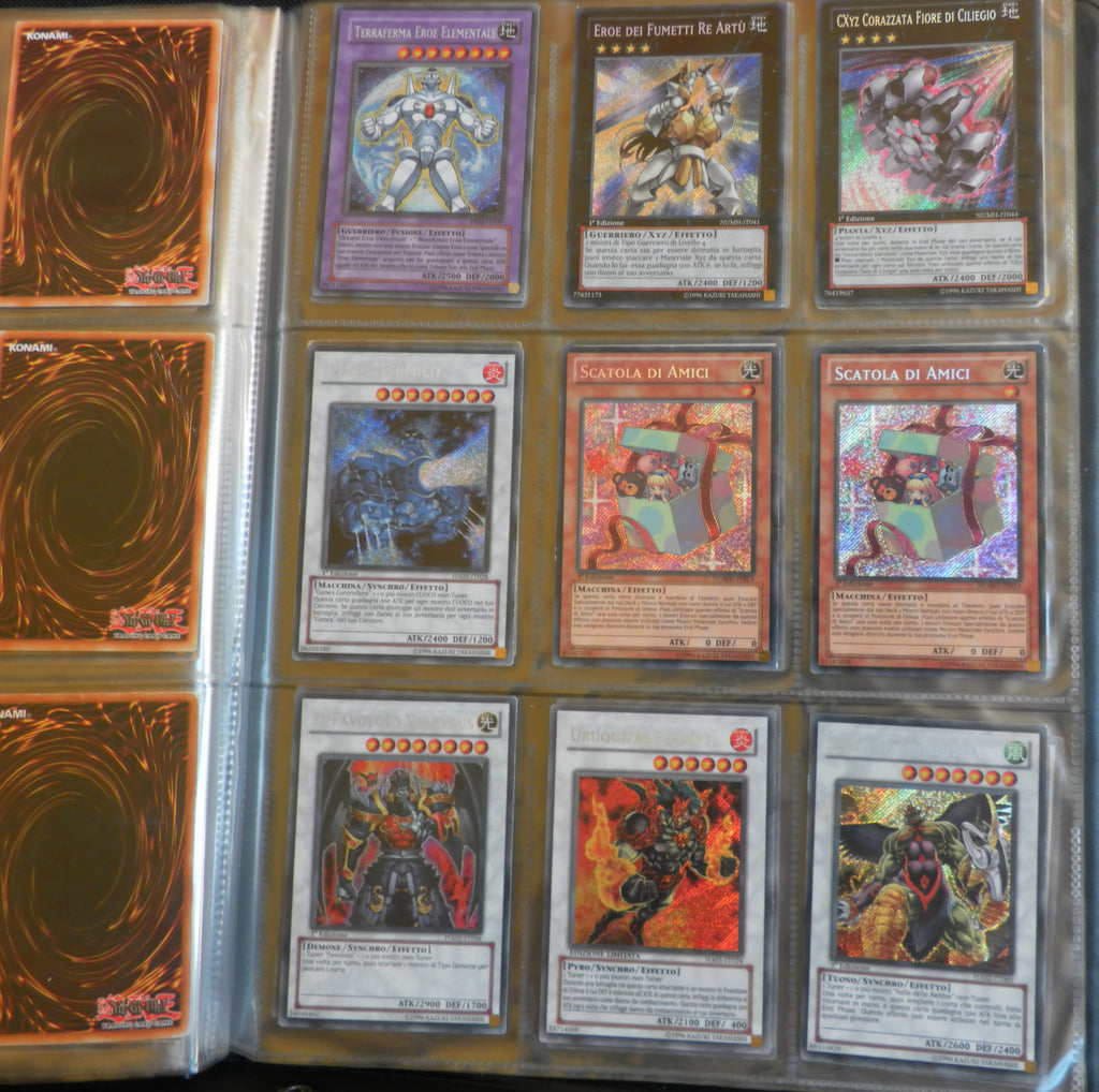 LOTTO ALBUM CARTE YU GI OH ULTRA RARE SECRET ULTIMATE