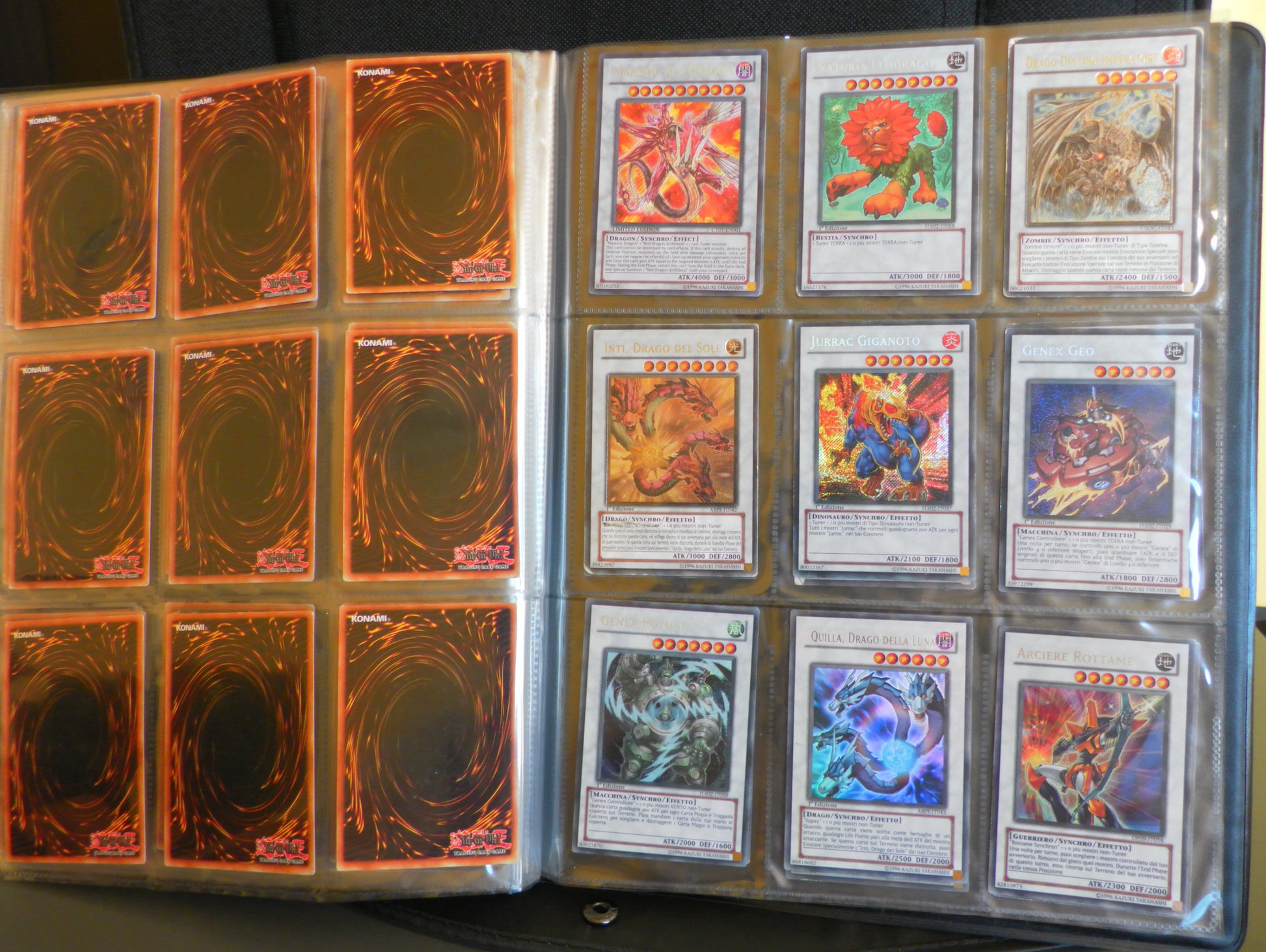 LOTTO ALBUM CARTE YU GI OH ULTRA RARE SECRET ULTIMATE