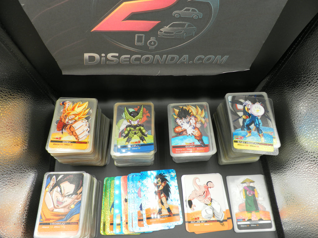 LOTTO DI CIRCA 1500/1700 LAMINCARDS DRAGONBALL TUTTE LE EDIZIONI