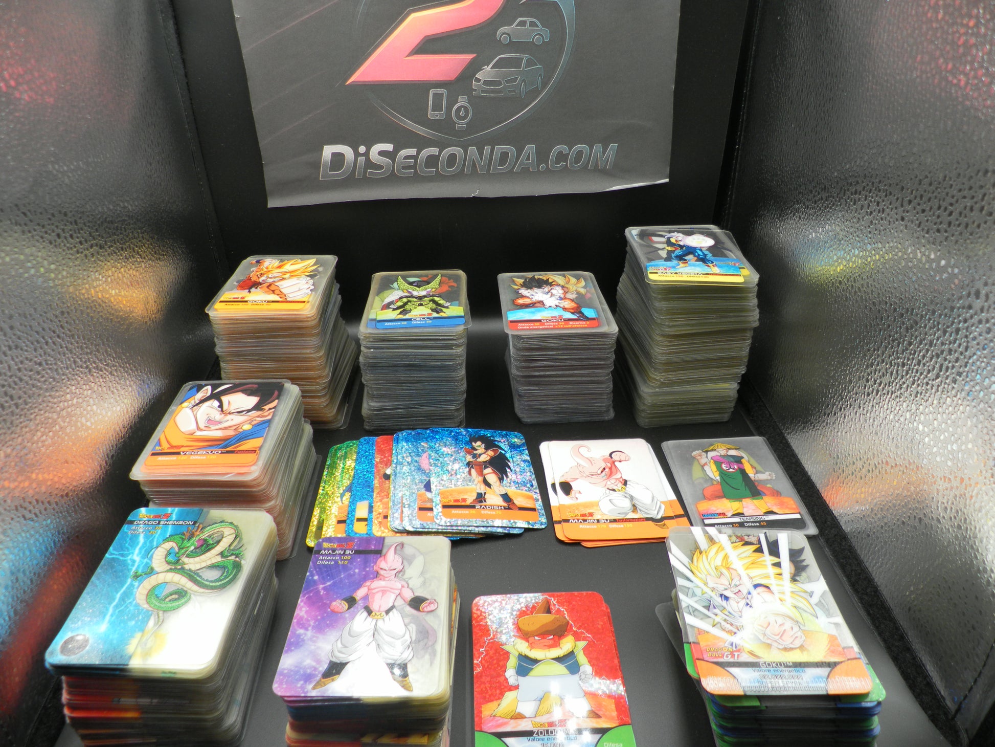 LOTTO DI CIRCA 1500/1700 LAMINCARDS DRAGONBALL TUTTE LE EDIZIONI