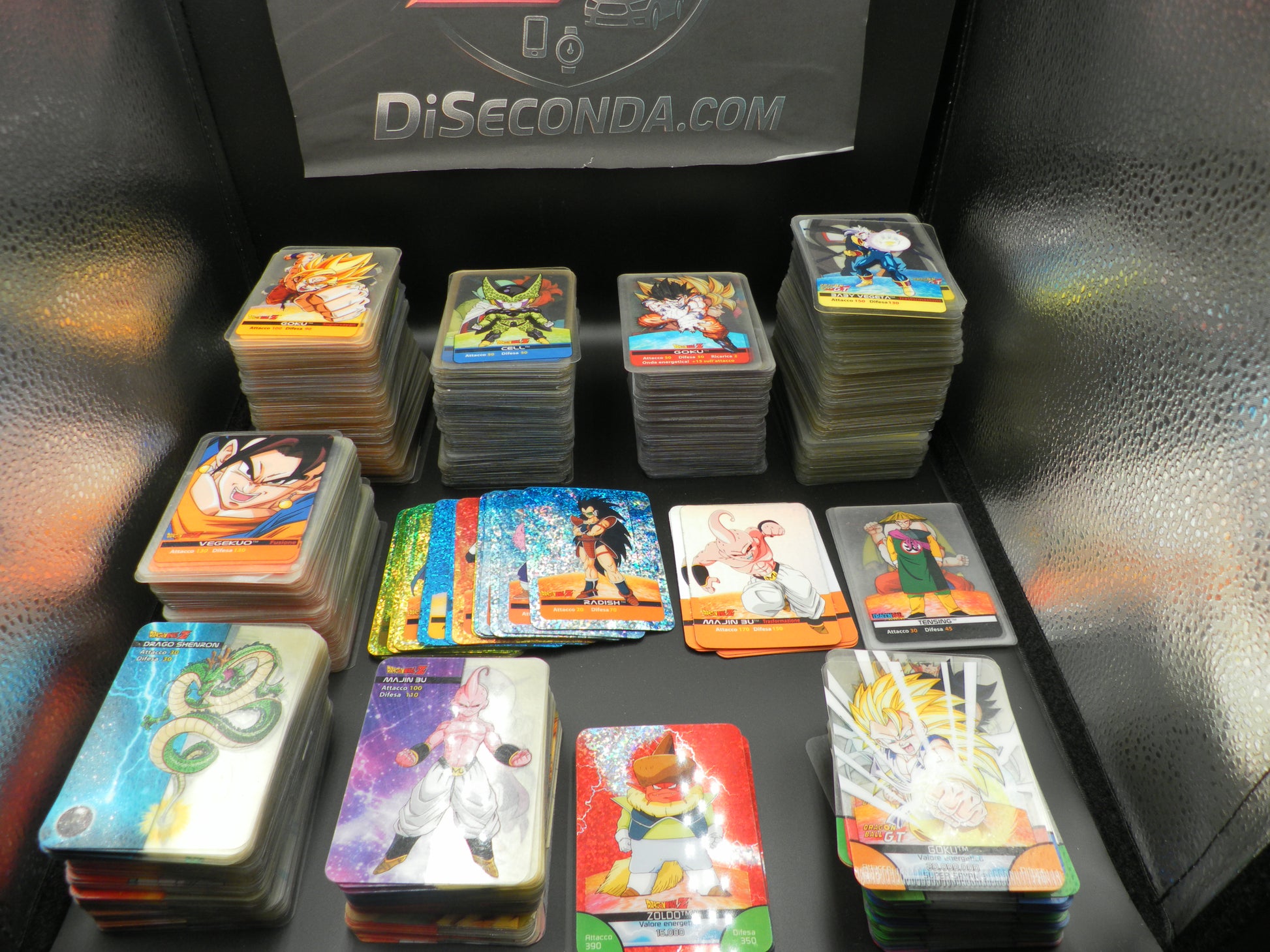 LOTTO DI CIRCA 1500/1700 LAMINCARDS DRAGONBALL TUTTE LE EDIZIONI