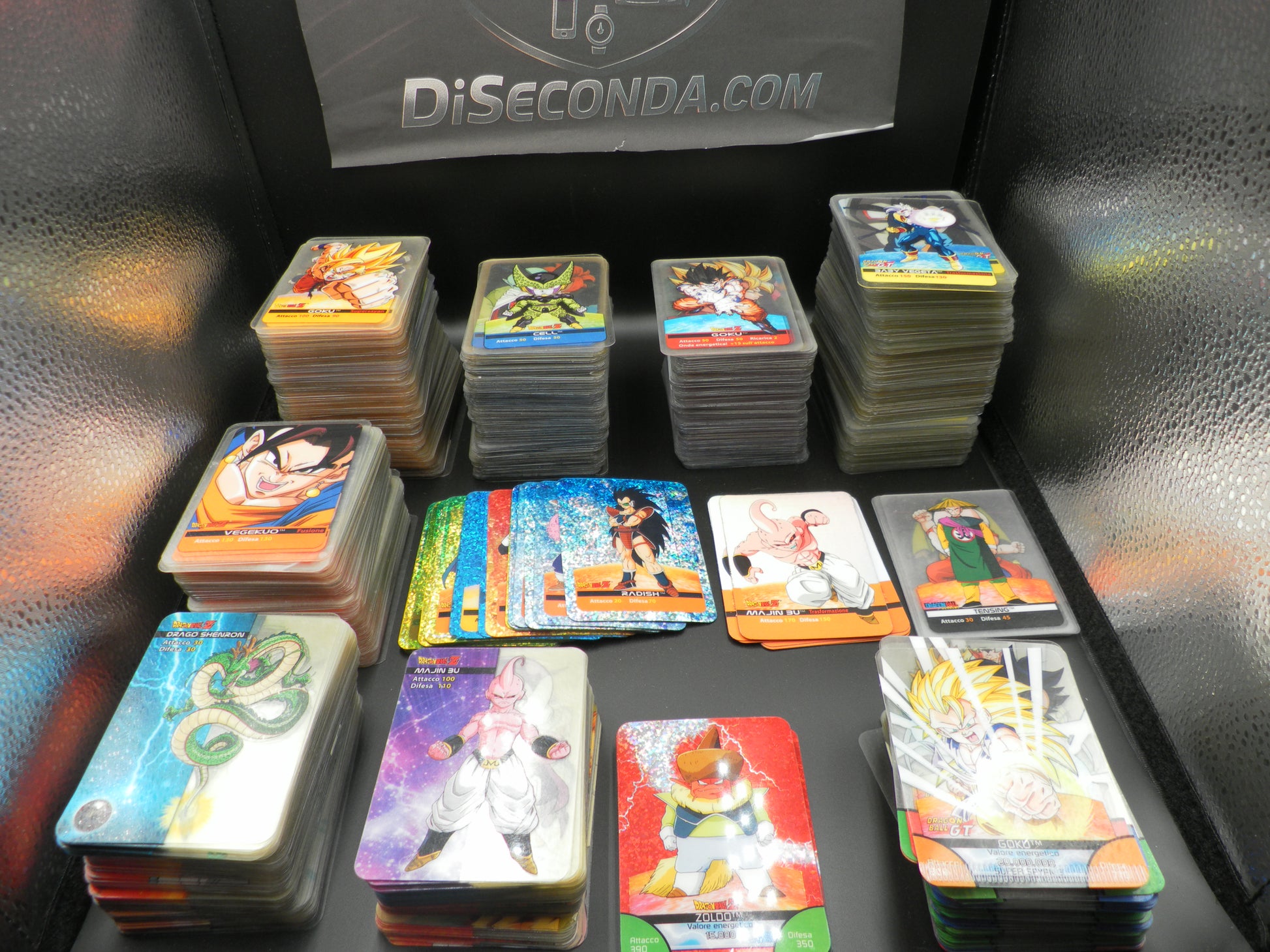 LOTTO DI CIRCA 1500/1700 LAMINCARDS DRAGONBALL TUTTE LE EDIZIONI