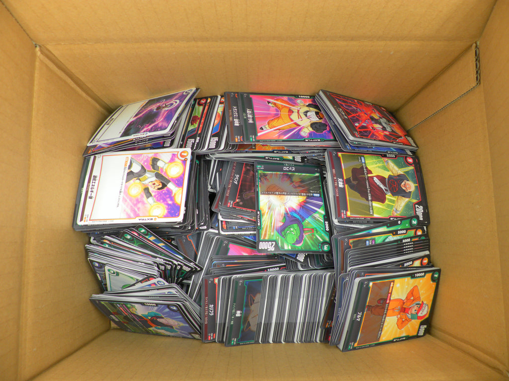 lotto di circa 1000 (mille) carte DRAGONBALL FB02 JAP
