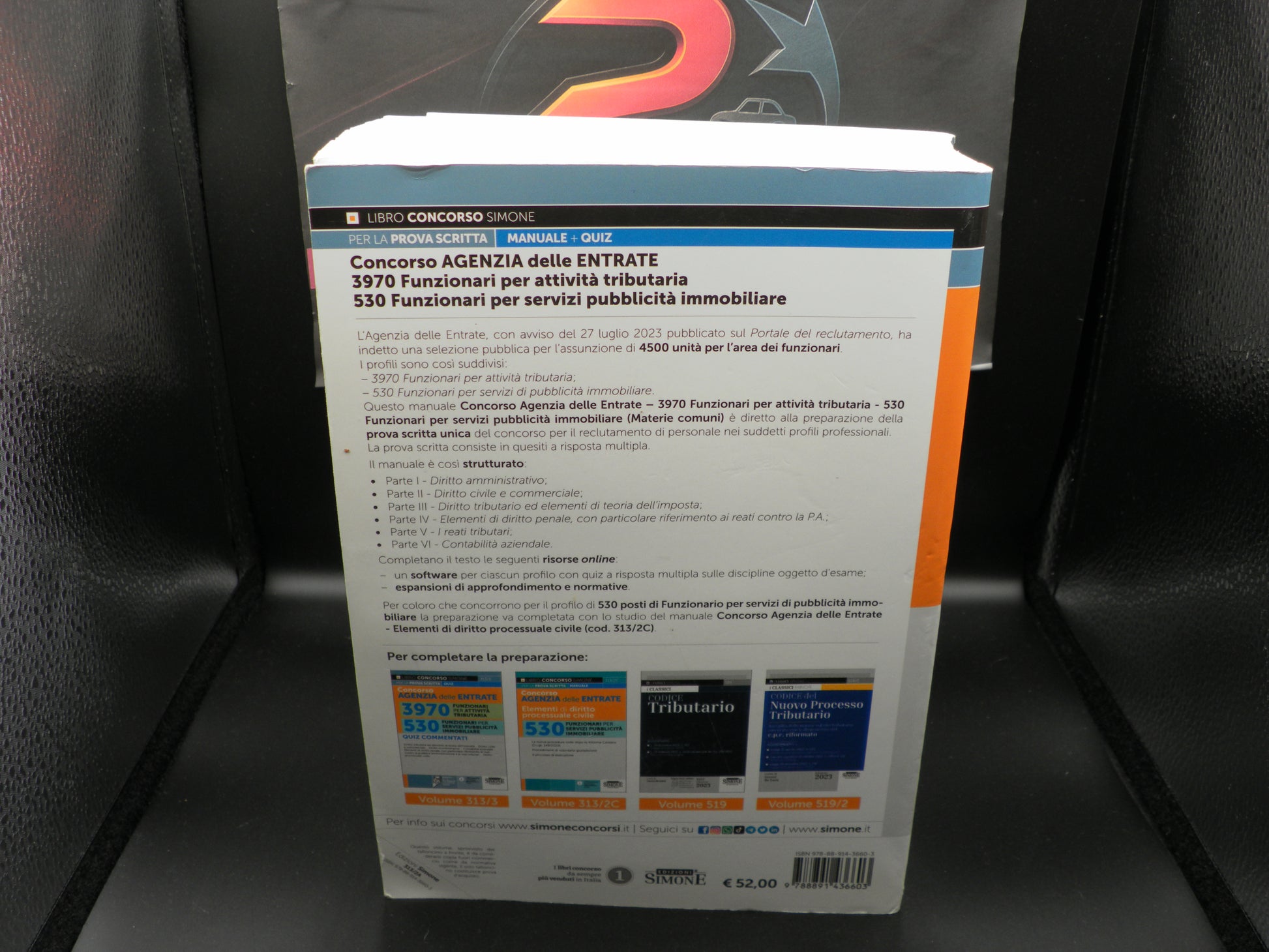 libro concorso agenzia delle entrate usato