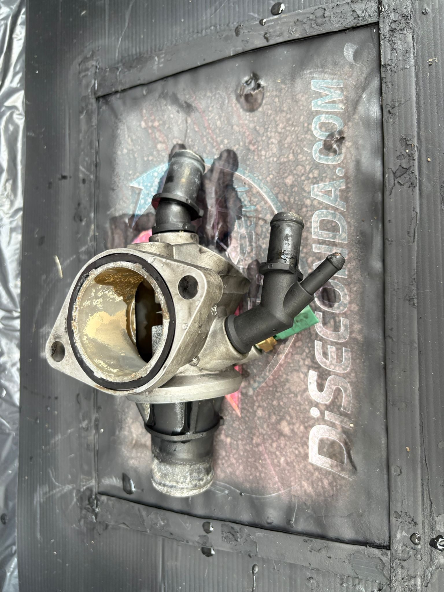 Termostato raffreddamento motore 2.4 20V JTDm (154kw) Alfa Romeo BRERA (05>10<) CALORSTAT ORIGINALE