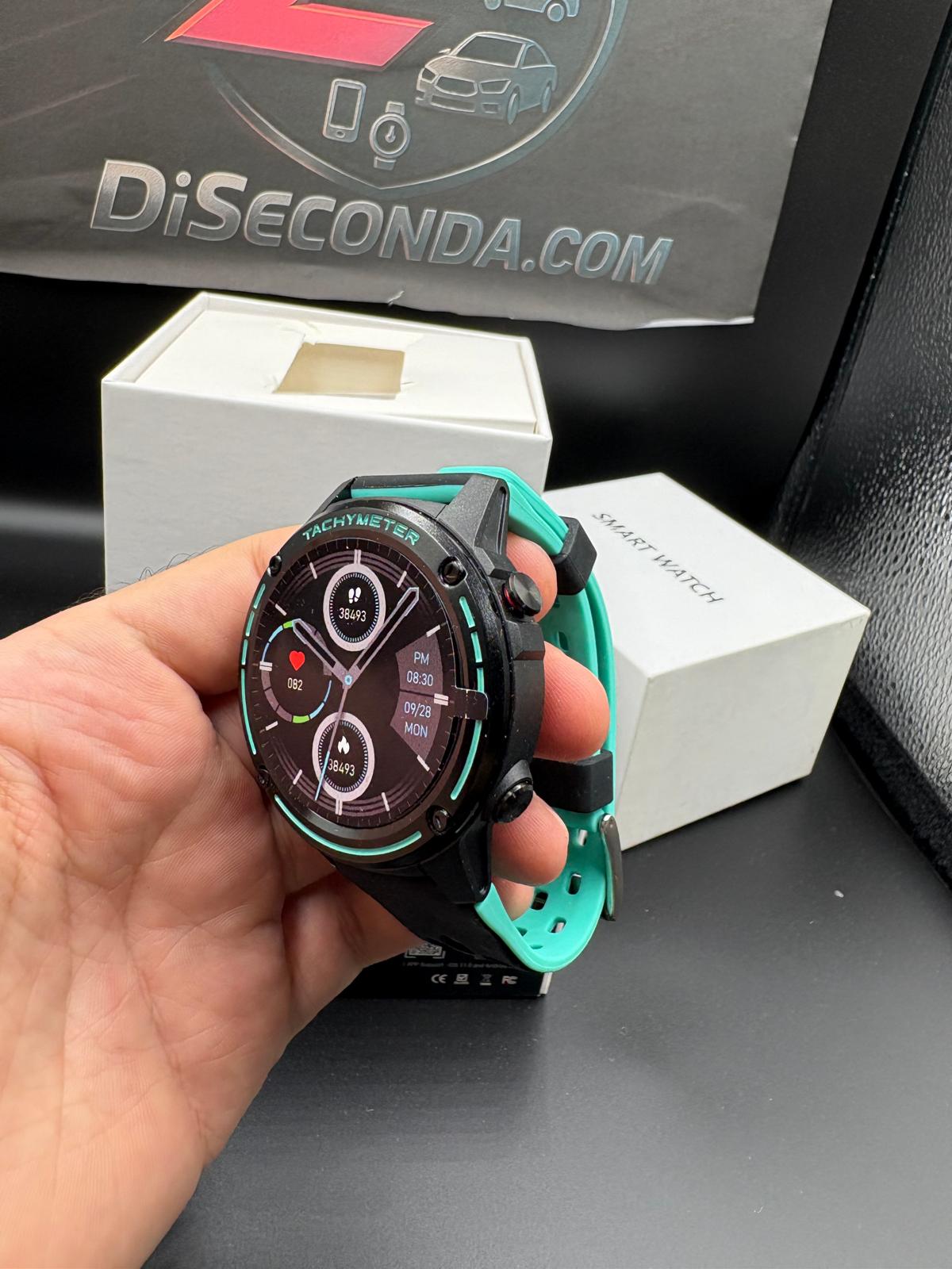 SMARTWATCH SPORT GPS BATTITO CARDIACO ALTITUDINE BAROMETRO