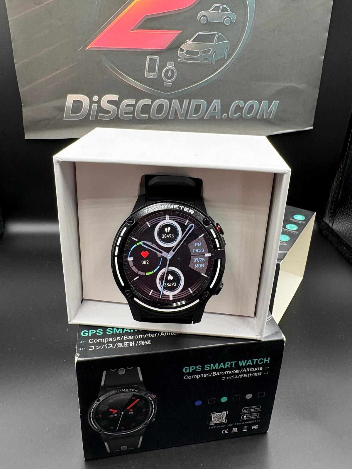 SMARTWATCH SPORT GPS BATTITO CARDIACO ALTITUDINE BAROMETRO
