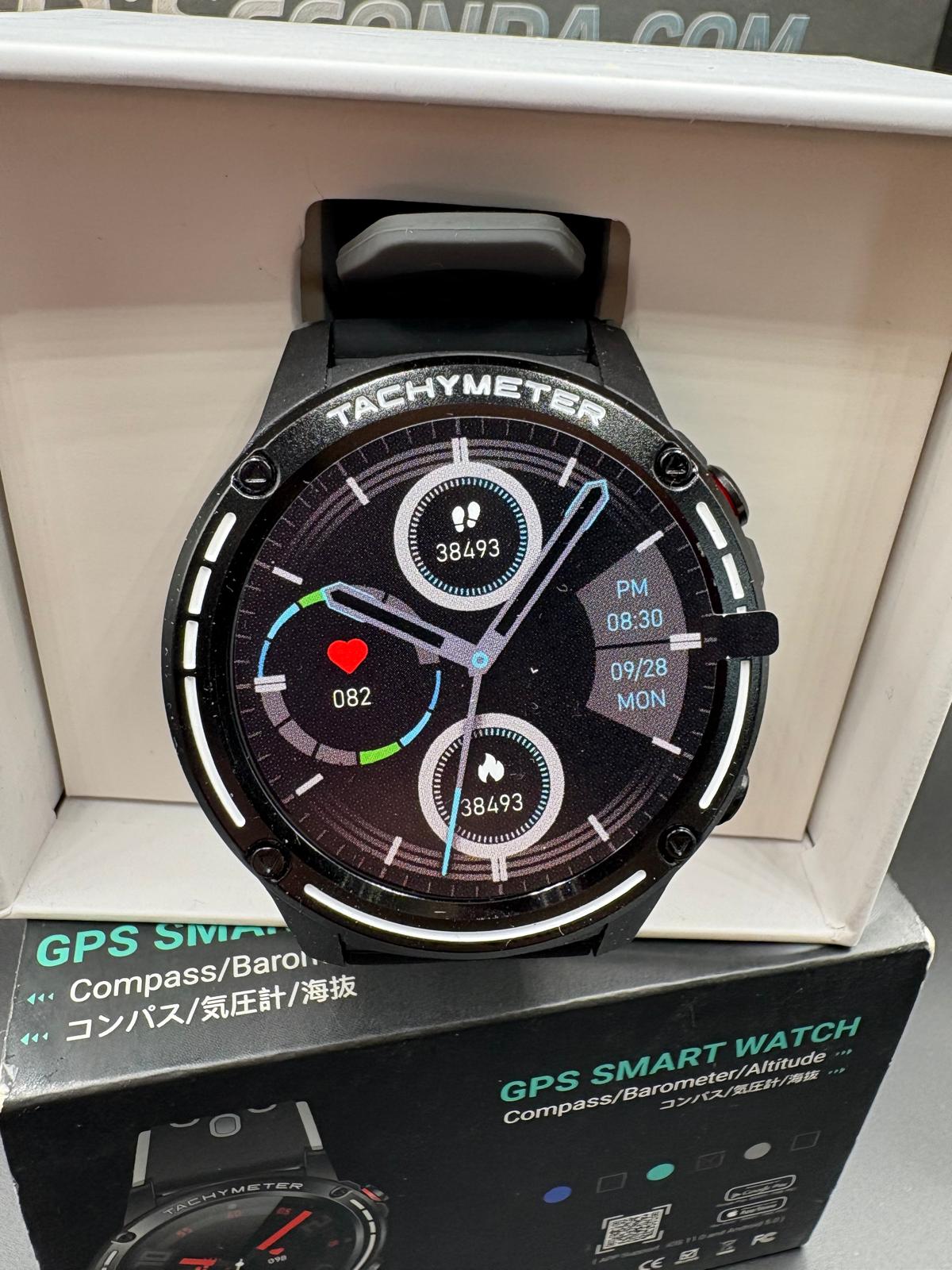 SMARTWATCH SPORT GPS BATTITO CARDIACO ALTITUDINE BAROMETRO