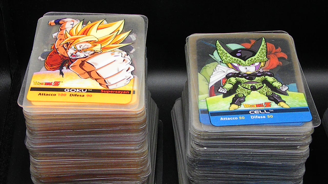 LOTTO DI CIRCA 1500/1700 LAMINCARDS DRAGONBALL TUTTE LE EDIZIONI